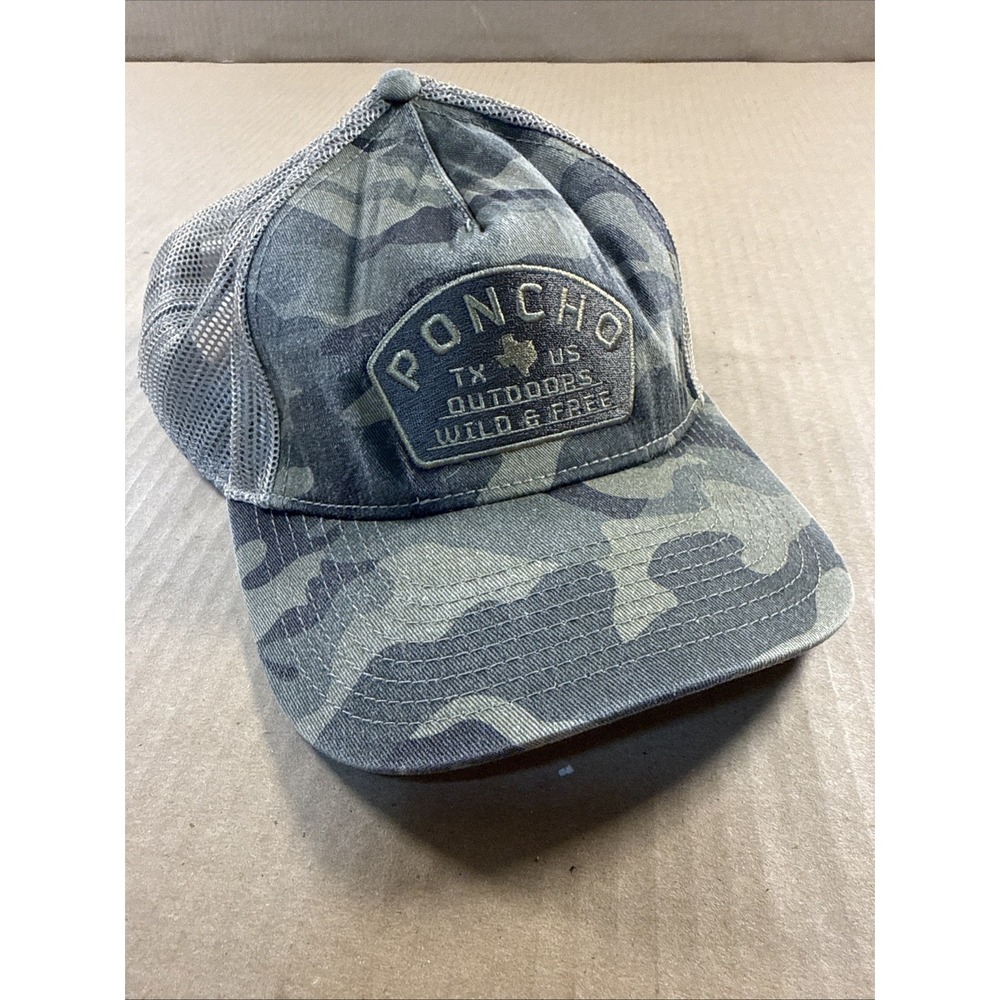 Poncho Outdoors Texas-US Outdoors Wild & Free Hat